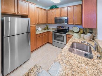Open concept kitchen