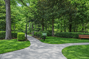 Atlanta apartment for rent - Walkway in park at Columbia Colony Senior, Atlanta