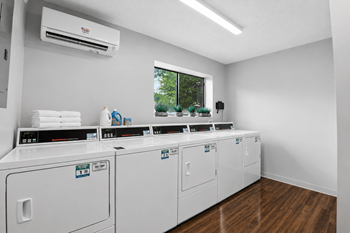 Stonewood on-site laundry facility