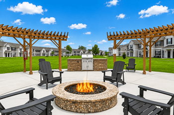Grill & gather area