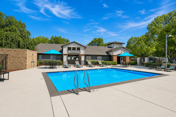 Meadow glen swimming pool and sundeck