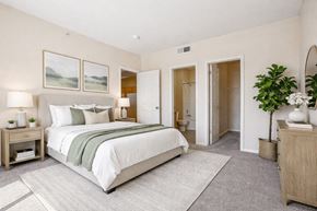Colorado Springs apartment for rent - Master bedroom suite with spa inspired ensuite at Stetson Meadows Apartments, Colorado Springs