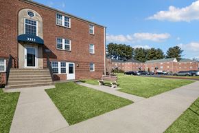Baltimore apartment for rent - Building and community exterior at Cross Country Manor Apartments, Maryland, 21215