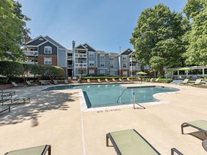 Raleigh apartment for rent - Swimming pool and sundeck at The Village Apartments, Raleigh