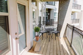 Balcony and patio