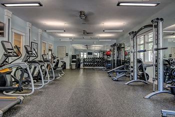 Two level fitness center