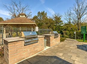 Baltimore apartment for rent - Outdoor grilling area at Falls Village Apartments, Baltimore, 21209