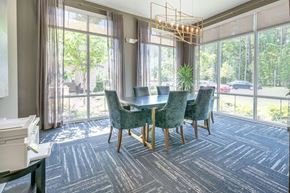 Charlotte apartment for rent - Conference Area at The Flats at Ballantyne Apartments, Charlotte, North Carolina