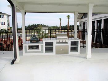 Grilling pavilion