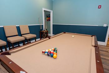 Billiards room