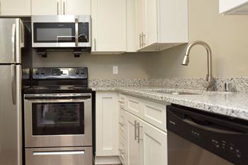 Stainless steel appliance package