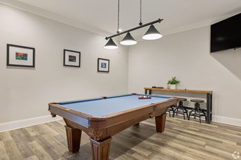 Billiards room