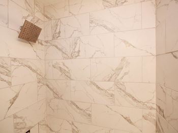 Ceramic tile bathtubs