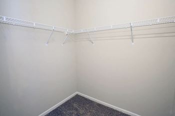 Oversized walk-in closets