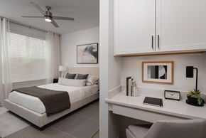 Bee Cave apartment for rent - Built-In Desks at The Artesian at Bee Cave