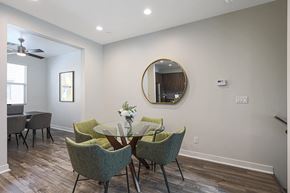 Scottsdale townhouse for rent - a dining room with a table and chairs at Scottsdale Hayden Townhomes, Scottsdale