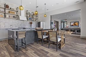 San Antonio apartment for rent - a kitchen and dining area with a table and chairs