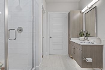 Walk-in showers and garden-style tubs *
