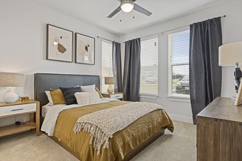 Ceiling fans in all bedrooms