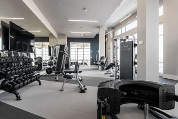 24-Hour multi-level cardio and weightlifting center