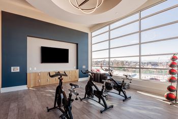 Peloton bikes