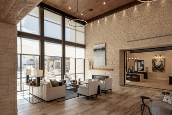 Decadent clubhouse with game room