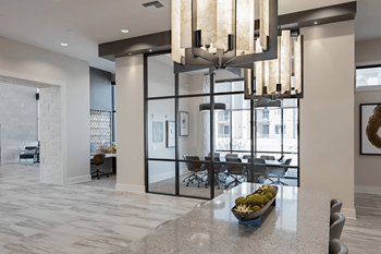 Decadent clubhouse with game room