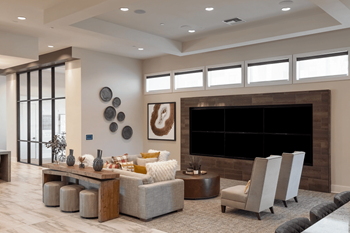 Decadent clubhouse with game room