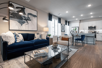 Modern wood-style flooring