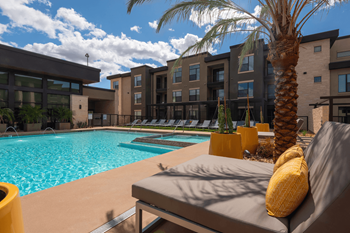 Resort-inspired pool & spa