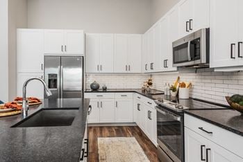 Studio, one, and two bedroom residences and townhomes