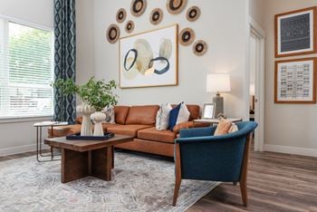 Studio, one, and two bedroom residences and townhomes
