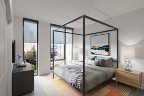 Chicago apartment for rent - Porte Apartments Luxury Bedroom