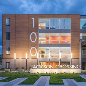 Des Moines apartment for rent - Exterior of Jackson Crossing Building