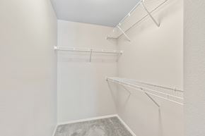 Rapid City apartment for rent - our spacious closets are equipped with a spacious mirrored closet wall with shelves and hooks