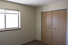Sioux Falls apartment for rent - a bedroom with a window and a closet
