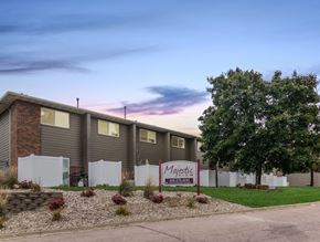 Sioux Falls apartment for rent - a building with a sign in front of it