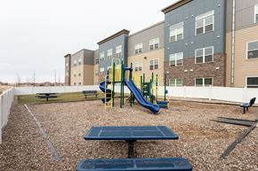 Sioux Falls apartment for rent - our apartments have a playground with a picnic table