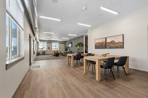 Sioux Falls apartment for rent - A conference room with a long table and chairs.