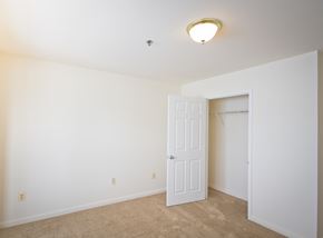 Newark apartment for rent - a bedroom with a white door and a closet