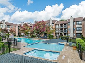 Austin apartment for rent - Pool view at Brook Meadow Village, Austin, 78758