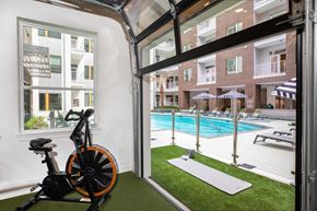 Houston apartment for rent - Peloton Bikes at Durham Heights, Houston, TX