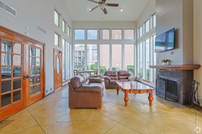 Austin apartment for rent - Fireplace at Brook Meadow Village, Texas, 78758