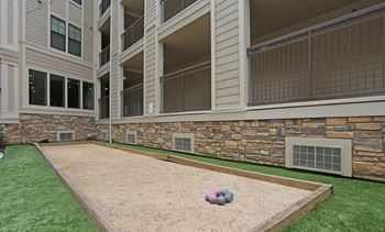 Bocce-ball area