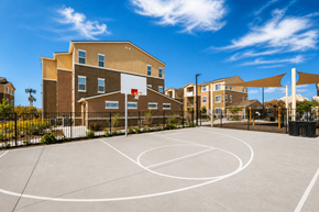 Lancaster apartment for rent - Basketball court 2 at Terracina at Lancaster | Affordable Apartments, California