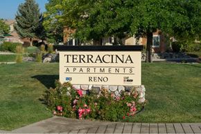 Reno apartment for rent - Terracina Reno sign