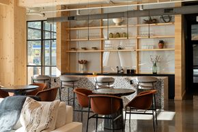 Norwalk apartment for rent - Lobby Lounge Bar Area