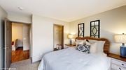 Columbus apartment for rent - a bedroom with a large bed and a closet at Springburne at Polaris Apartments, Columbus