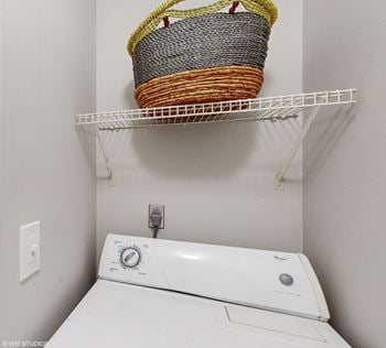 Washer and dryer connections
