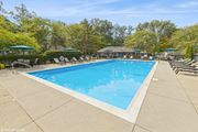 Westerville apartment for rent - a swimming pool with chairs and umbrellas at the resort on a sunny day at Silvertree at Little Turtle Apartments, Westerville, 43081